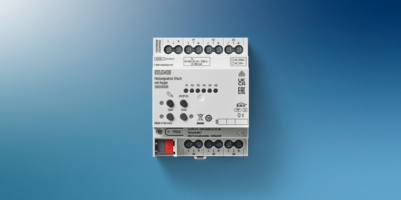 KNX Heizungsaktor 6-fach bei Christopher John in Gersthofen